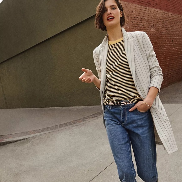 Anthropologie Jackets & Blazers - CLOSET CLEANOUT 50%!Like New! Anthropologie Harlyn Entrepreneur Longline Blazer